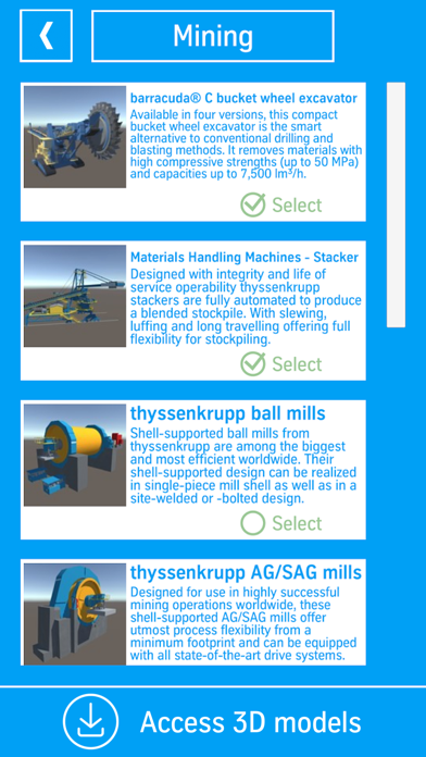 thyssenkrupp 3-D models screenshot 3