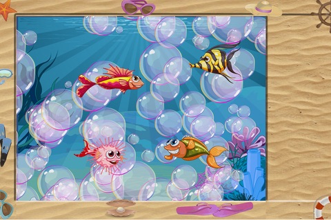 Sticker puzzles: Sea Fish screenshot 3