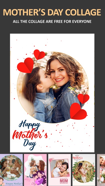 Mother's Day photo frames Card