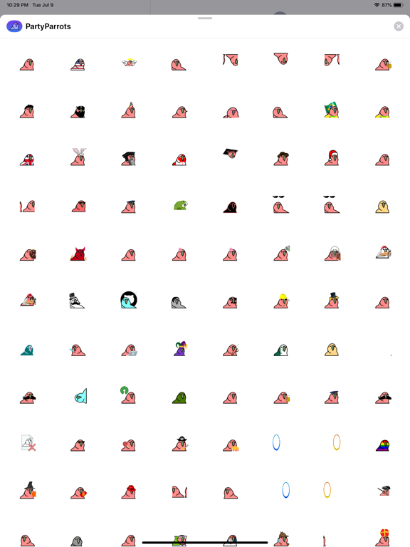 Screenshot #5 pour Party Parrots