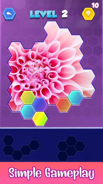 Jigsaw Hexa Puzzle Art screenshot-3