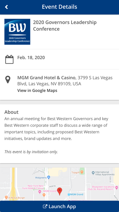 BW Meetings & Events screenshot 2