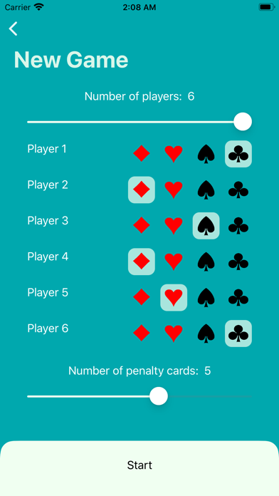 Horse Race - Card Game screenshot 2