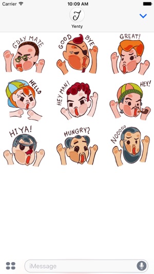 Face Time Up Close Stickers(圖5)-速報App