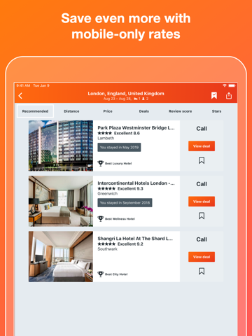 Click To Install App: "KAYAK Flights, Hotels & Cars"