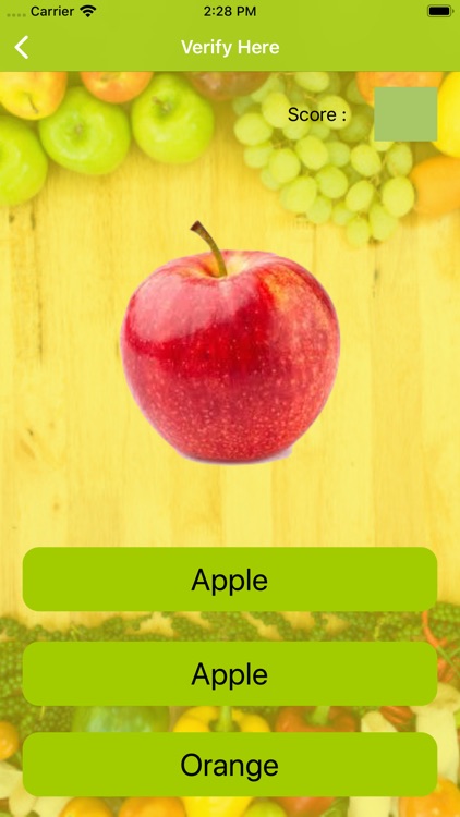 Verify Fruits or Vegitable screenshot-3