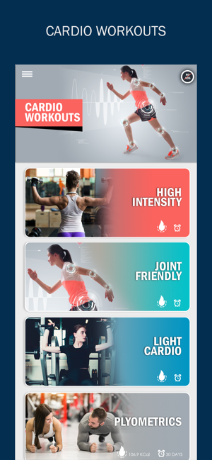 Cardio Fitness Daily Workouts