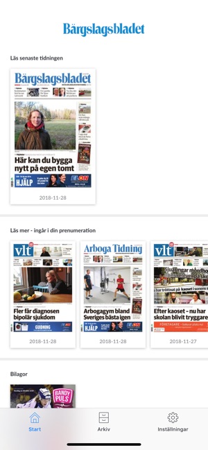 Bärgslagsbladet e-tidning(圖1)-速報App