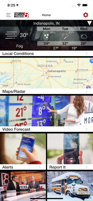 WISH-TV Weather(圖3)-速報App