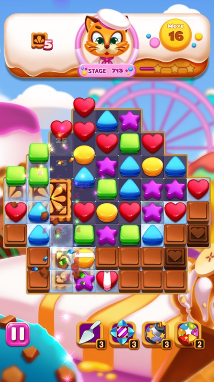 Sweet Cookie World - Match 3 screenshot-6
