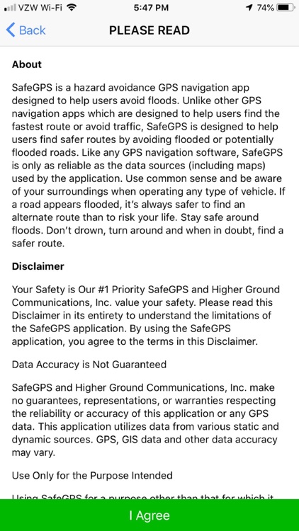 SafeGPS | Flood Avoidance GPS screenshot-4