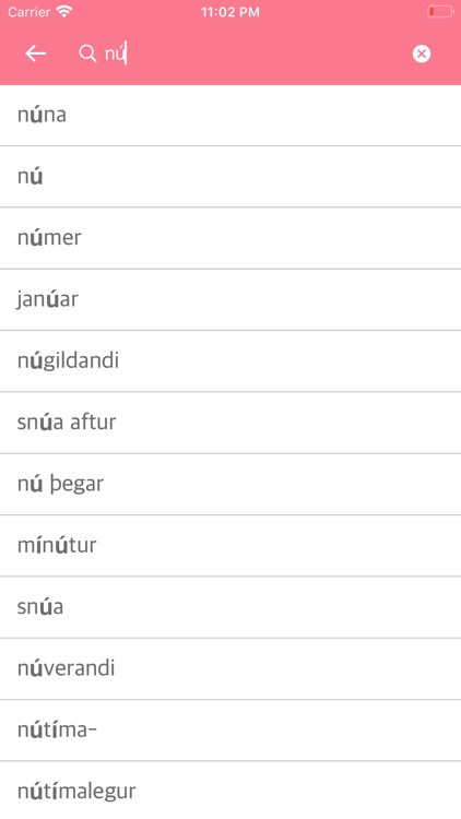 Icelandic English Dictionary! screenshot-6