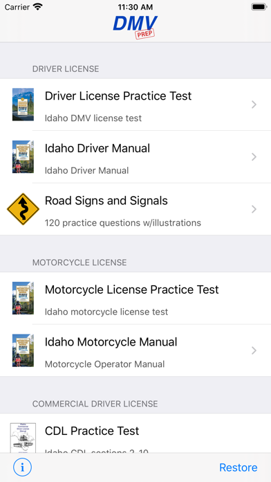 How to cancel & delete Idaho DMV Test Prep from iphone & ipad 1