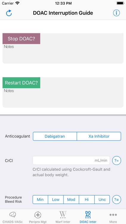 MAQI2 Anticoagulation Toolkit screenshot-3