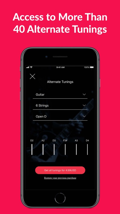 Bass Tuner by Roadie screenshot-5