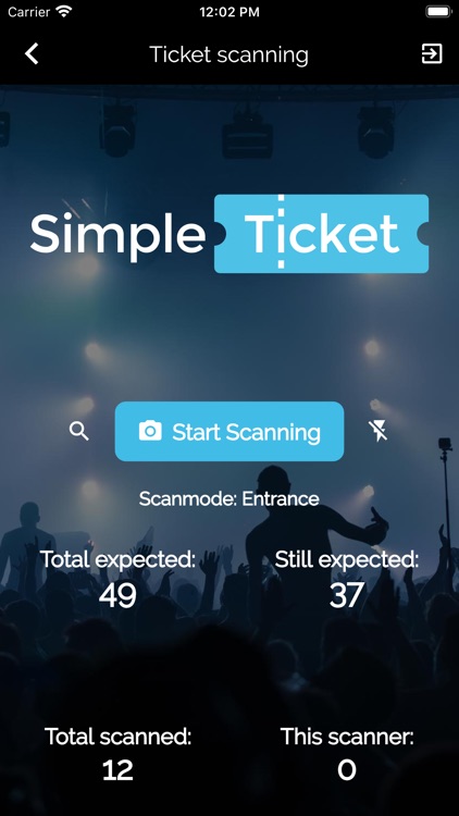 SimpleTicket Scanner