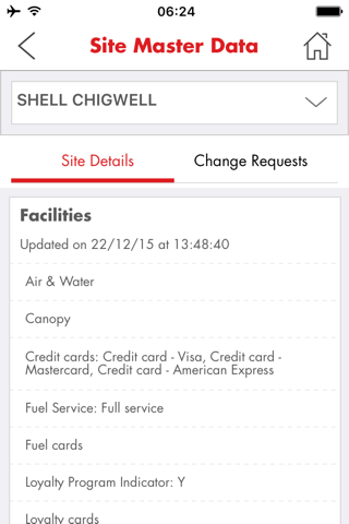 Shell Retail Site Manager screenshot 2