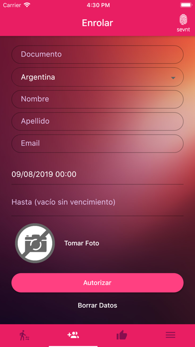 Sevnt App screenshot 3