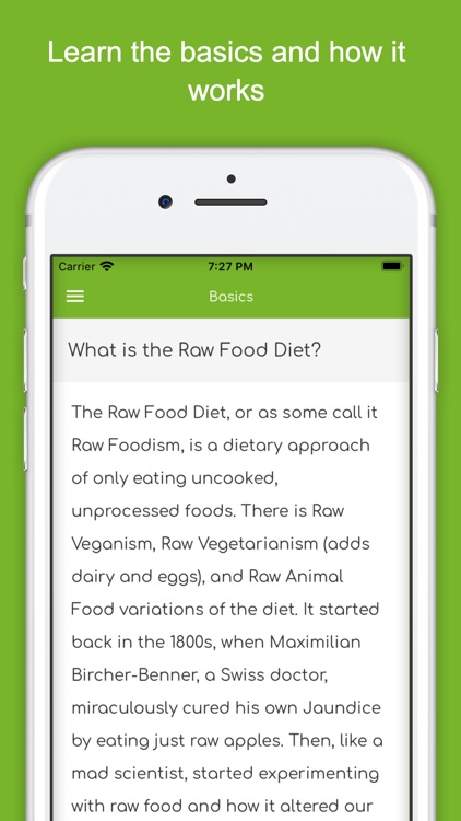 Raw Food Diet Guide - Vegan