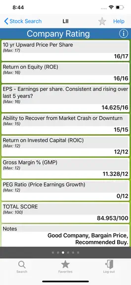 Game screenshot BTMA stock analyzer apk