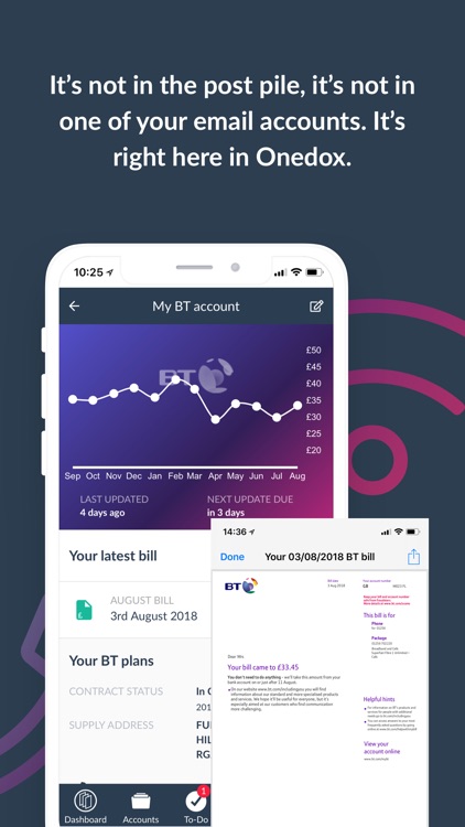 Onedox: For household bills screenshot-6