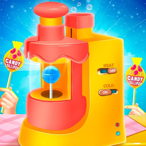 Bubble Gum Lollipop Maker Icon