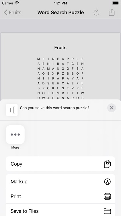 Word Search Gen screenshot-3