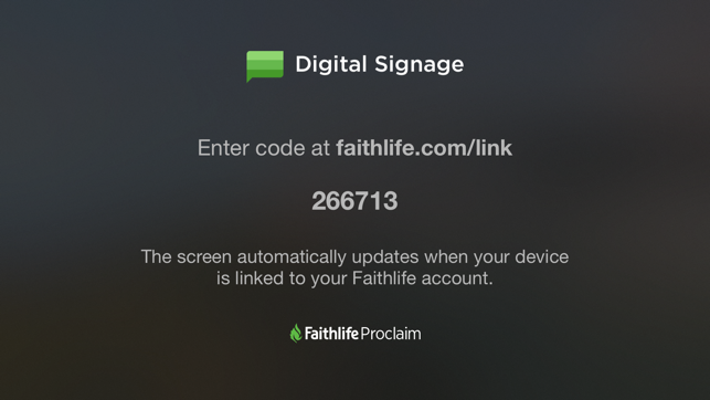 Faithlife Digital Signage(圖1)-速報App