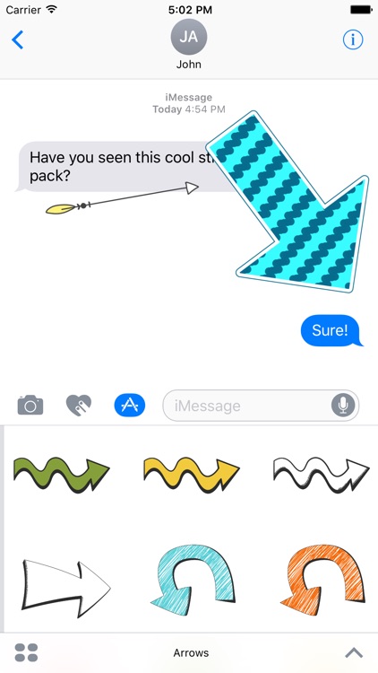 Arrows - Sticker Pack screenshot-3