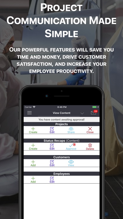 StatusRecap CRM Communication screenshot-3