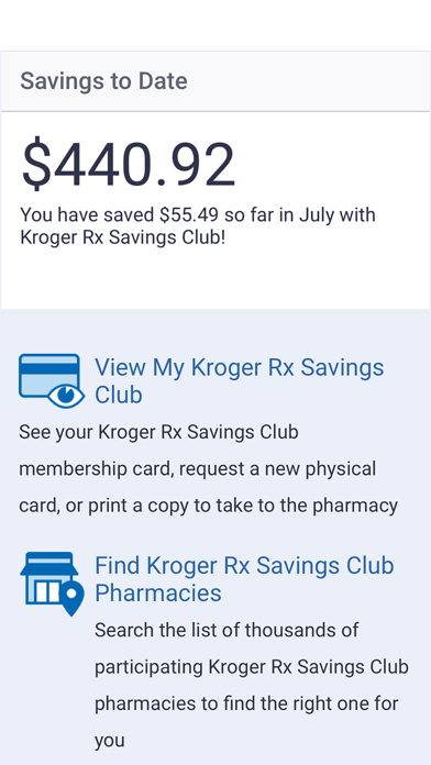 KrogerRxSC screenshot 4