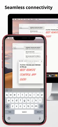Capture 3 Escritorio remoto AnyDesk iphone