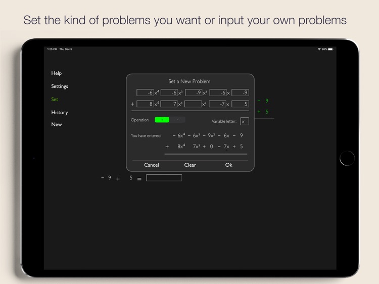 Polynomial Addition screenshot-5