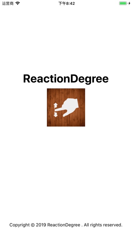 Reaction degree