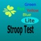 The Stroop test is used primarily to assess an individual's impaired response inhibition due to frontal lobe dysfunction, problems with simultaneous interference, and ability to divide attention