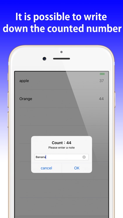 EX Tally counter- calculation-