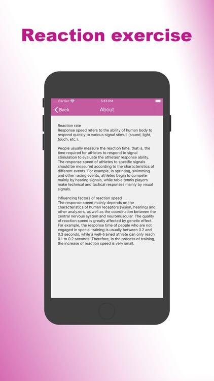 Reaction exercise training screenshot-3