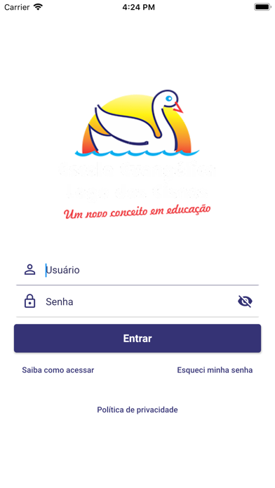 How to cancel & delete Escola EV. Lago Dos Cisnes from iphone & ipad 1