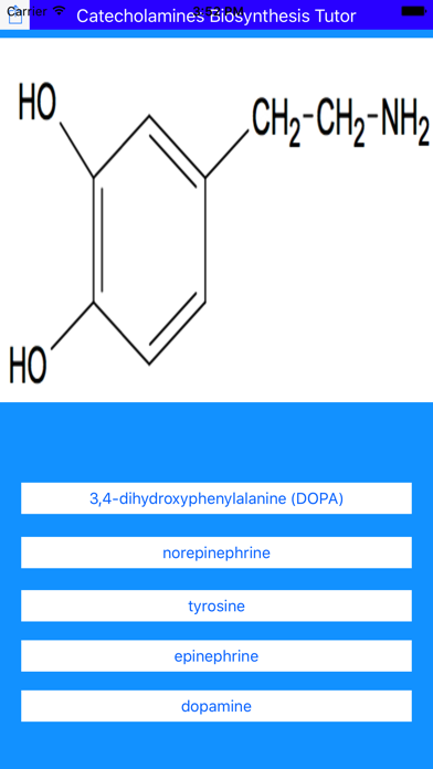 How to cancel & delete Catecholamines Synthesis Tutor from iphone & ipad 1