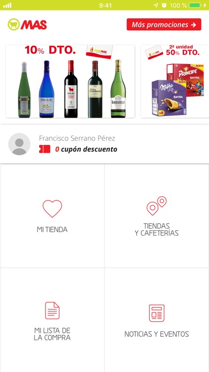 Supermercados MAS: cupones