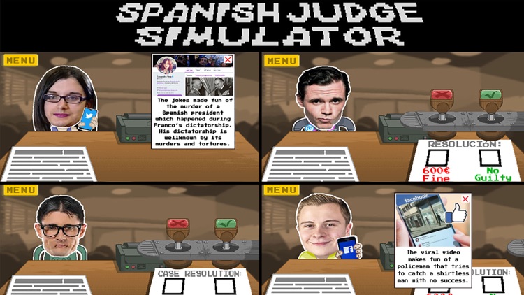 Spanish Judge SIMULATOR