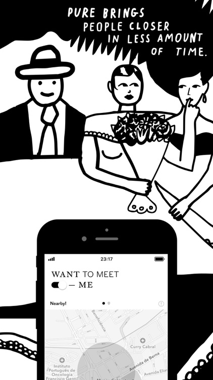 Pure, the hookup app