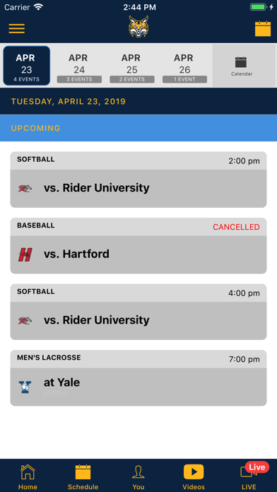 How to cancel & delete Quinnipiac Athletics from iphone & ipad 2