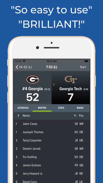 Georgia Tech Football screenshot 3