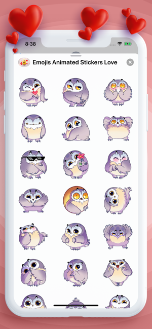 Emojis Animated Stickers Love(圖6)-速報App