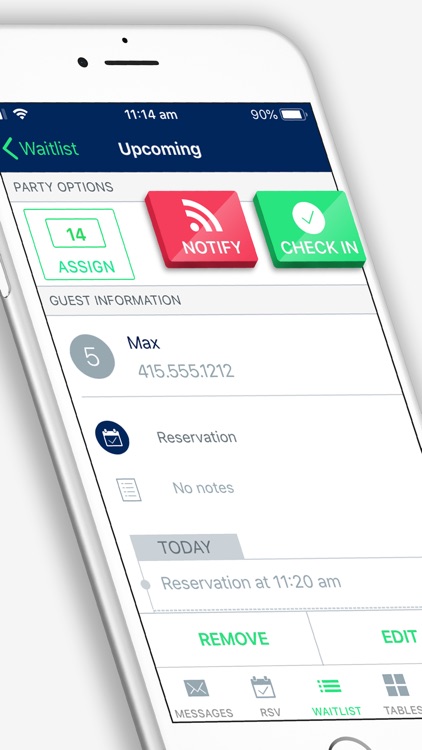 Yelp Waitlist for Restaurants screenshot-0