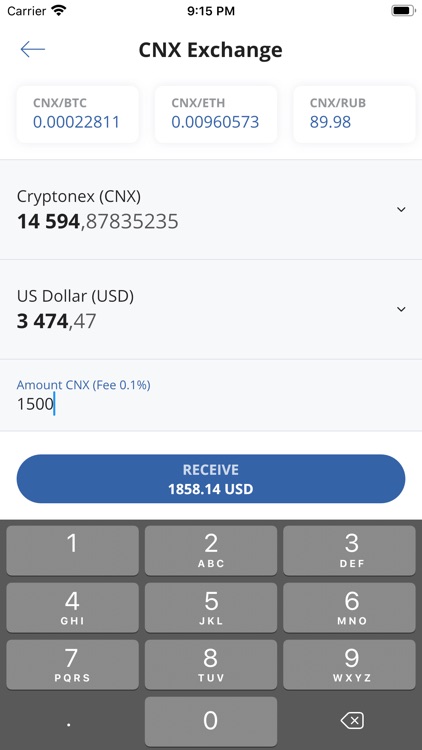 Cryptonex Wallet screenshot-5