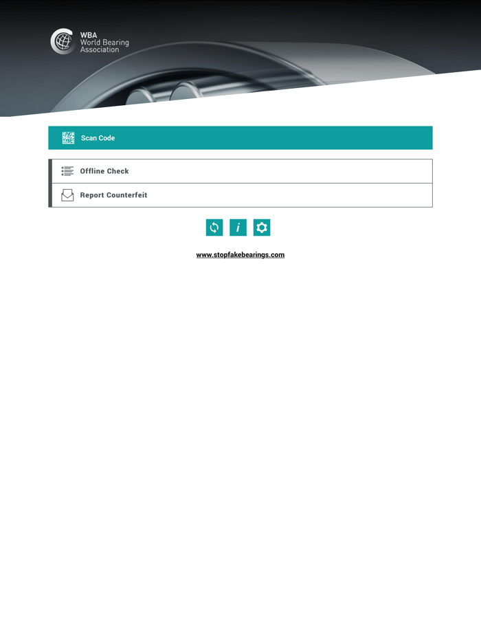 WBA Bearing Authenticator