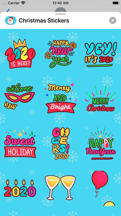 Christmas Stickers * screenshot-5