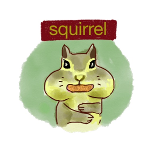 Squirrel all day icon